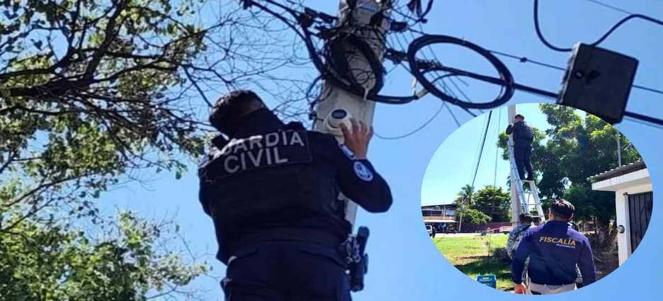 Desmantelan red de cámaras clandestinas presuntamente utilizada por el crimen organizado en Apatzingán
